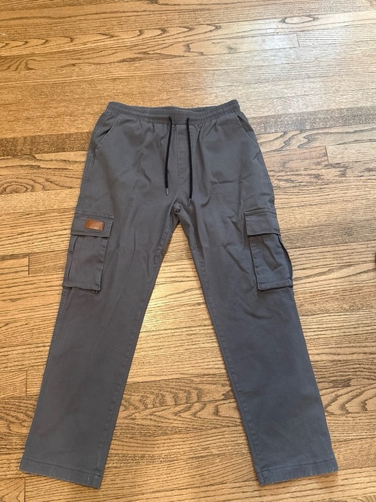Other - Men's Gray Cargo Jogger Pants - Unbranded
